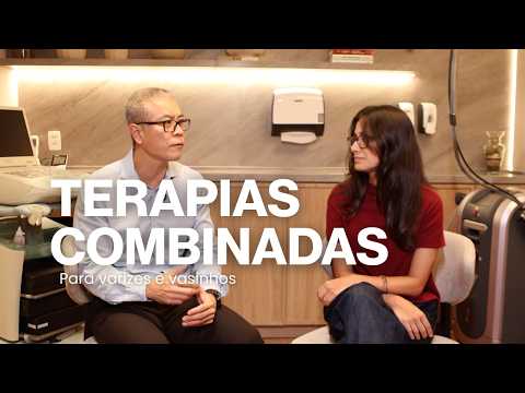 Combinação de terapias para varizes e vasinhos